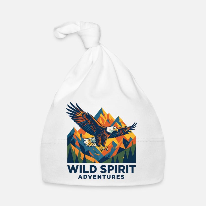 Wild Spirit – Eagle Adventures Organic Baby Cap