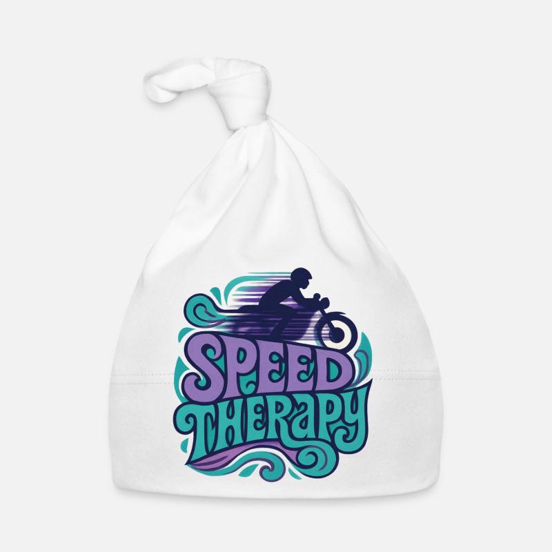 Speed Therapy - Motorcycle Organic Baby Cap
