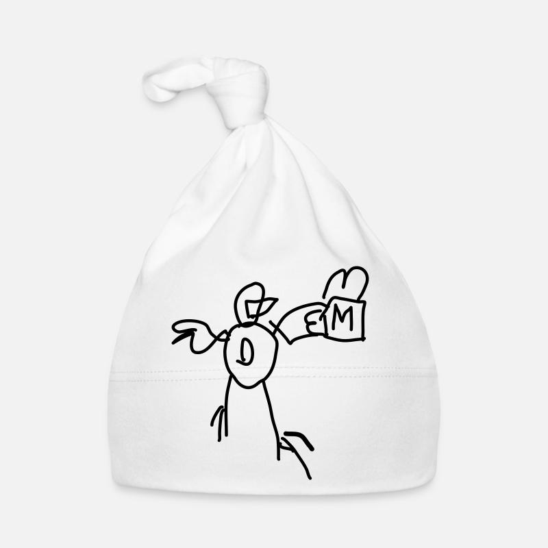 Duck with Fastfood Menu Baby Bio-Mütze