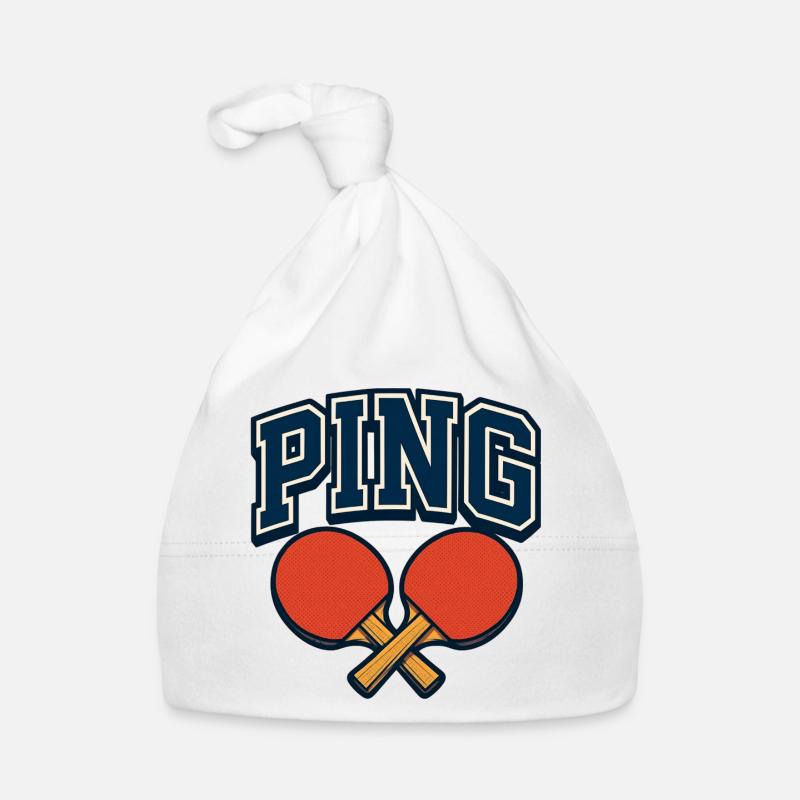 Ping Pong - Tennis de Table Bonnet bio Bébé