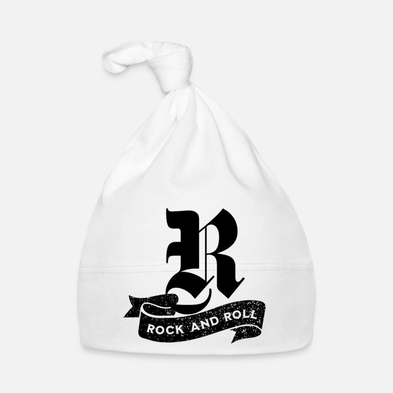 Rock'n'Roll-Kippentext Baby Bio-Mütze