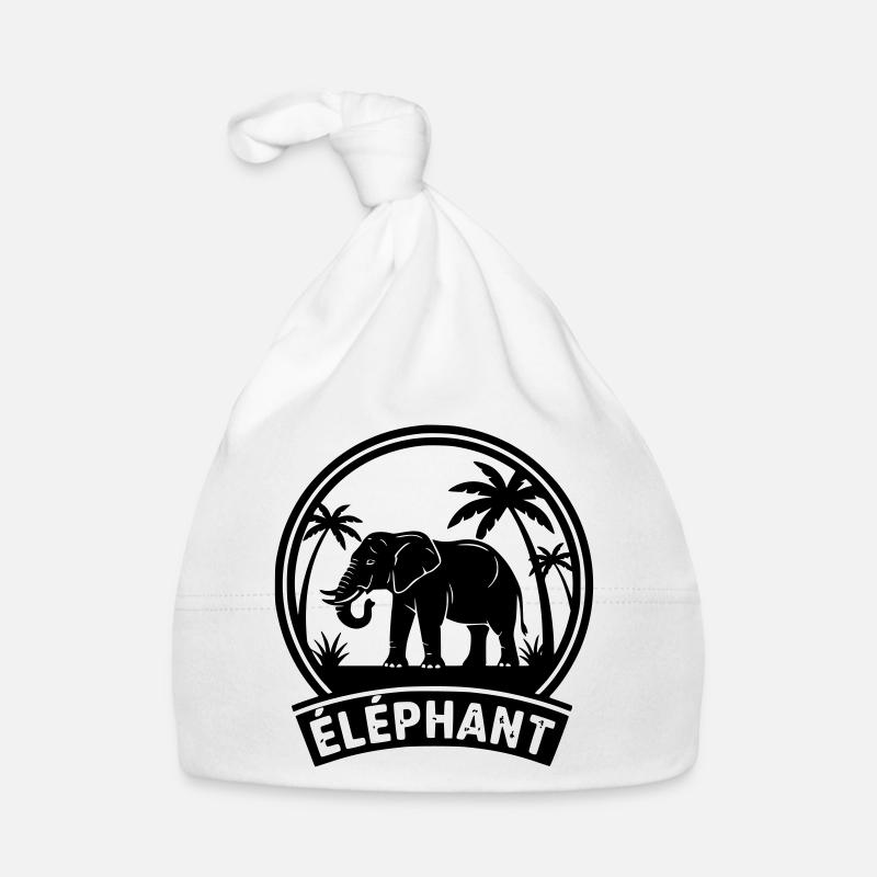 Elefant Baby Bio-Mütze