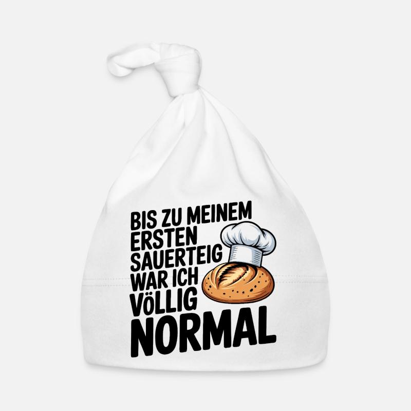 Bis zum ersten Sauerteig war ich normal Baby Bio-Mütze