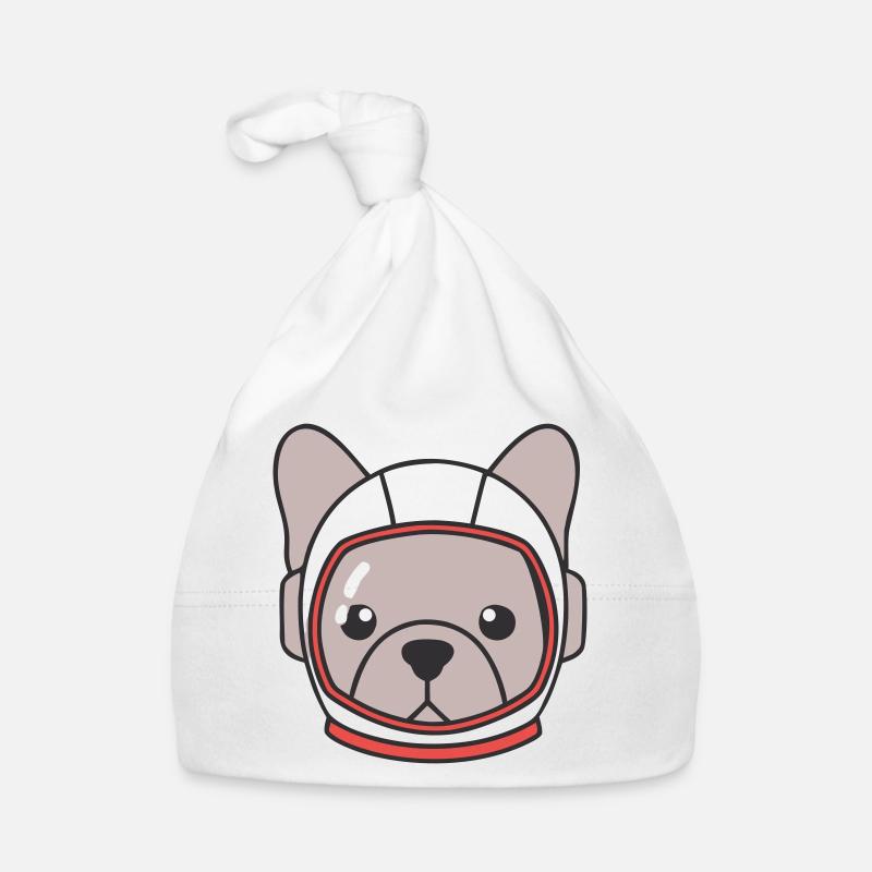 Frenchie Astronaut Helm Space Baby Bio-Mütze