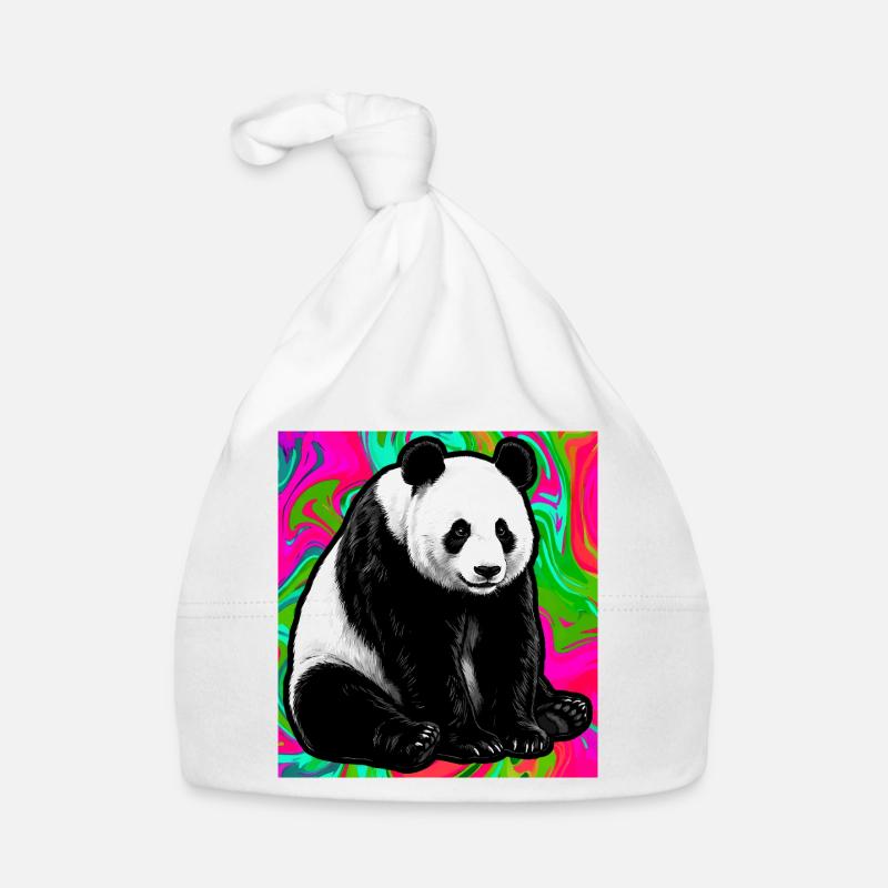 Panda Baby Bio-Mütze
