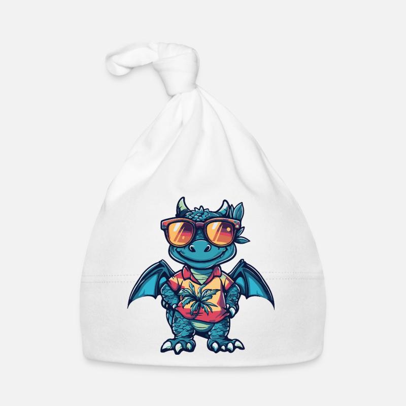 Dragon Comic Holiday Bonnet bio Bébé