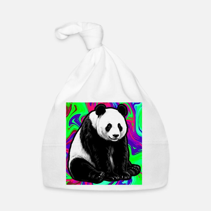 Panda Baby Bio-Mütze