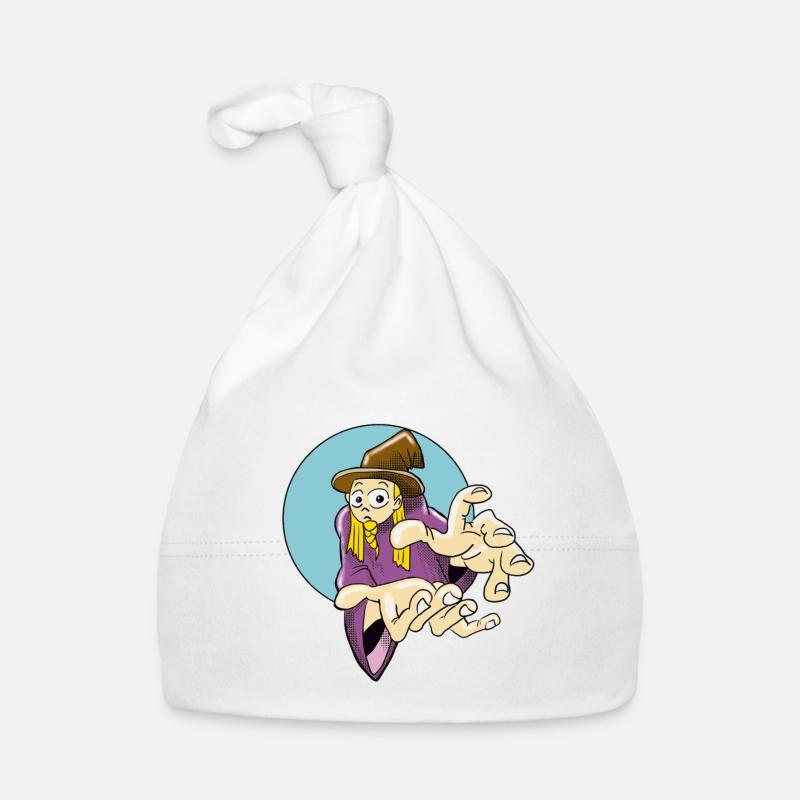 Illustration exigeante d’un sorcier Bonnet bio Bébé