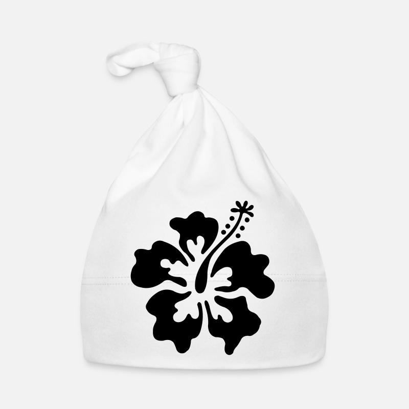 Fleurs d'Hawaï Bonnet bio Bébé