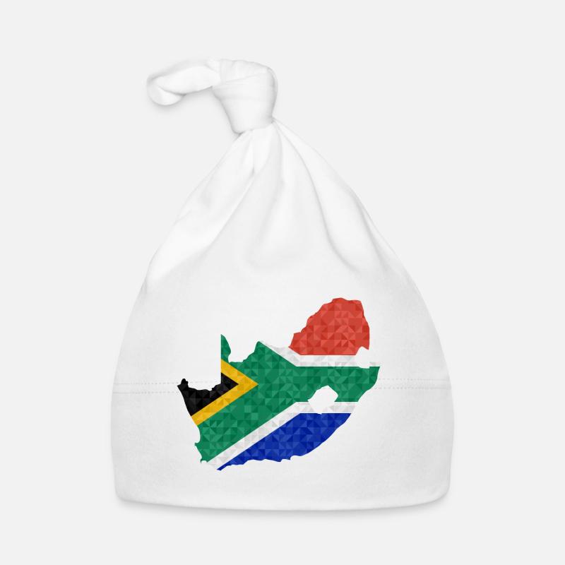 Afrique du Sud Drapeau africain Drapeau sud-africain Bonnet bio Bébé