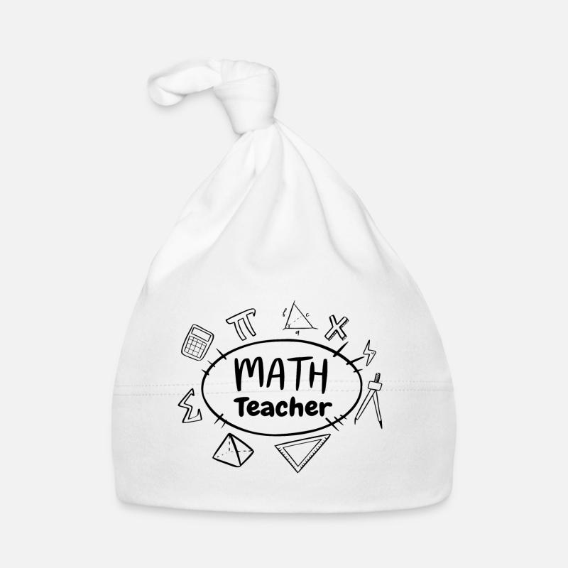 Mathelehrer Baby Bio-Mütze