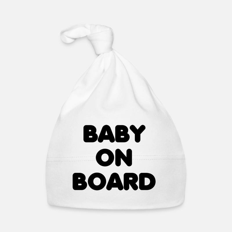 Bébé à bord Bonnet bio Bébé