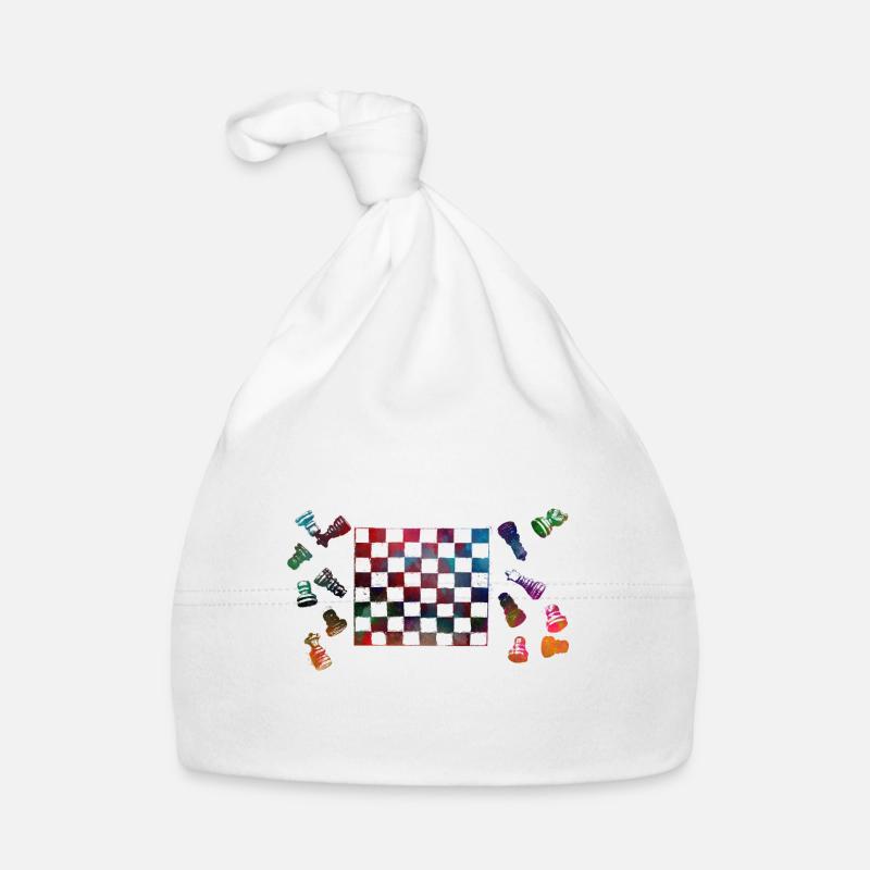 Schach#chess #sport Baby Bio-Mütze