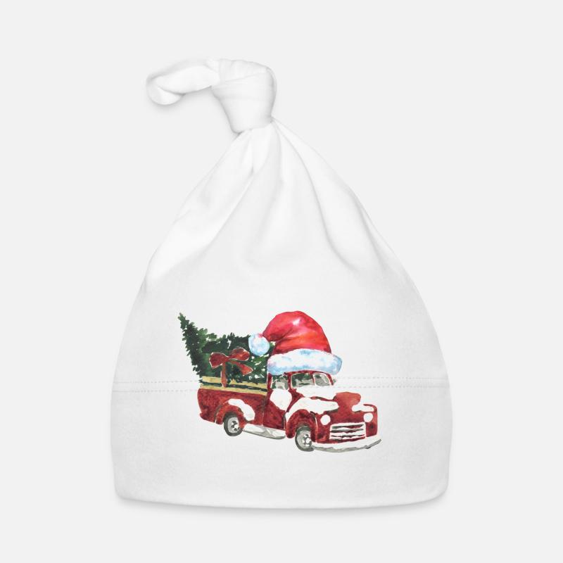 Camion de Noël Bonnet bio Bébé