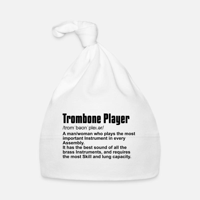Définition du lecteur d’instruments de trombone Bonnet bio Bébé