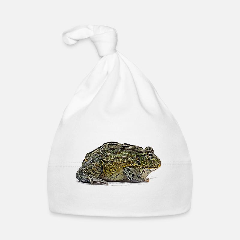 Grenouille-taureau d’Afrique Bonnet bio Bébé
