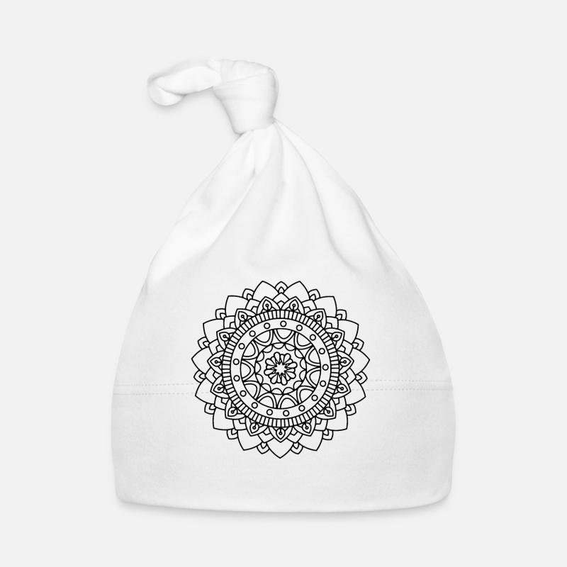 Mandala Baby Bio-Mütze