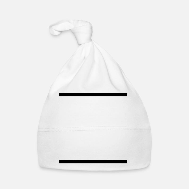 jesus saves - Organic Baby Cap - white