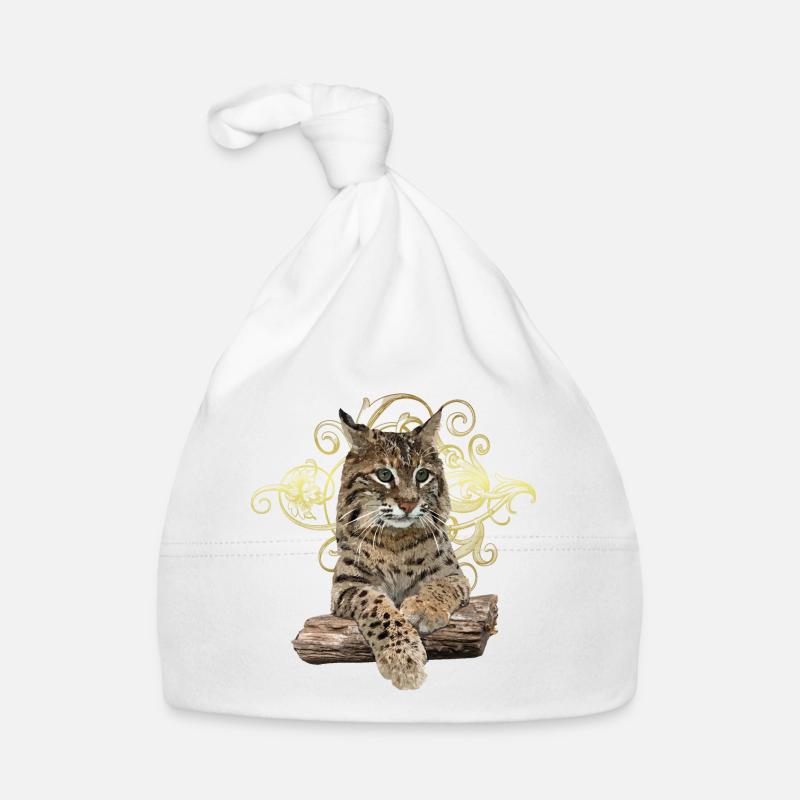 Lynx - Bonnet bio Bébé - blanc