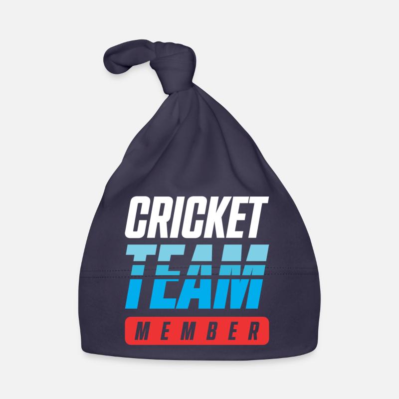 Cricket Team Organic Baby Cap