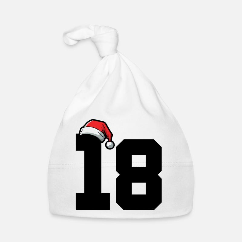 18 Numéro de Noël Bonnet bio Bébé