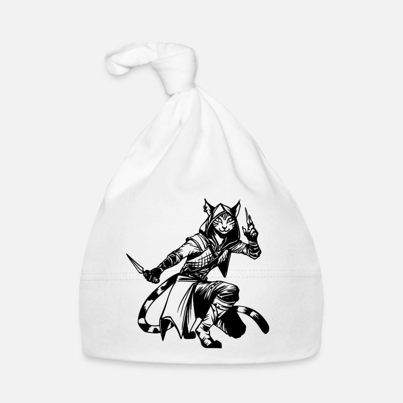 Tabaxi Rogue RPG Game Organic Baby Cap