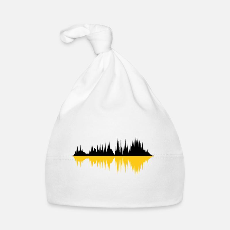 Drapeau du Bade-Wurtemberg Heimat Stuttgart Bonnet bio Bébé