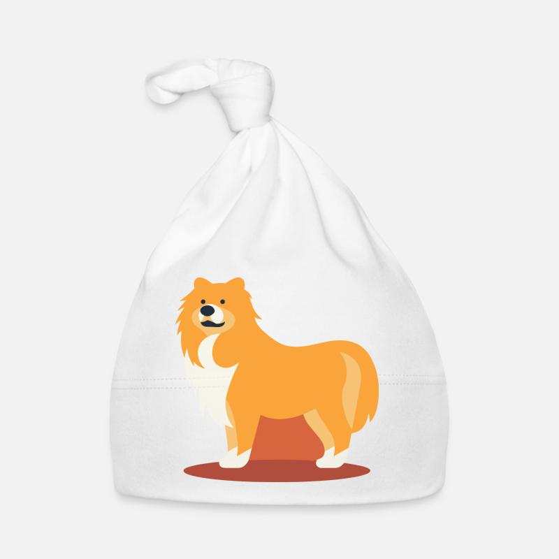Conception de chien mignon pour les propriétaires de chiens Bonnet bio Bébé