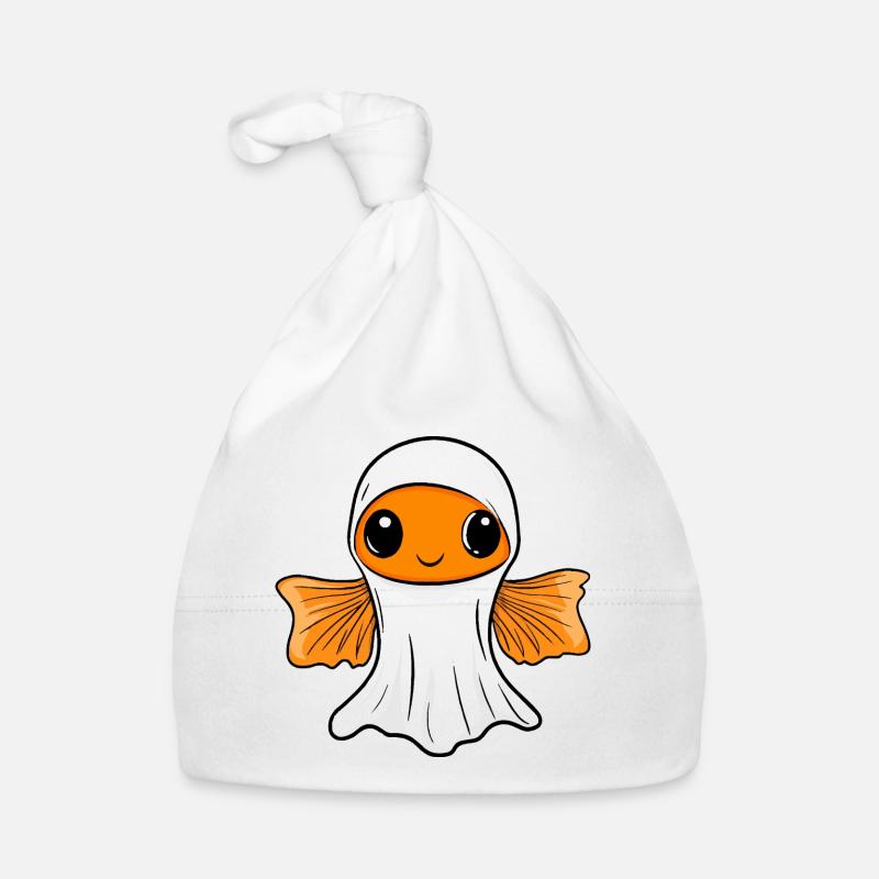Goldfische Halloween Comic Geist Baby Bio-Mütze