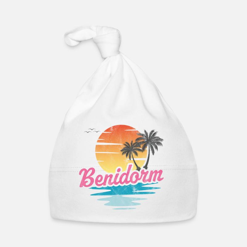 Plage de Benidorm Bonnet bio Bébé