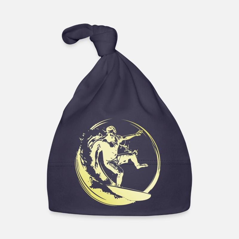 Surfer Man Organic Baby Cap