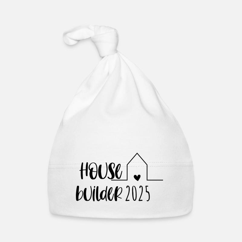 Housebuilder 2025 – Dream House Partnerlook House Construction Organic Baby Cap