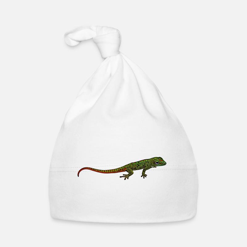 Madagaskar Gecko Baby Bio-Mütze