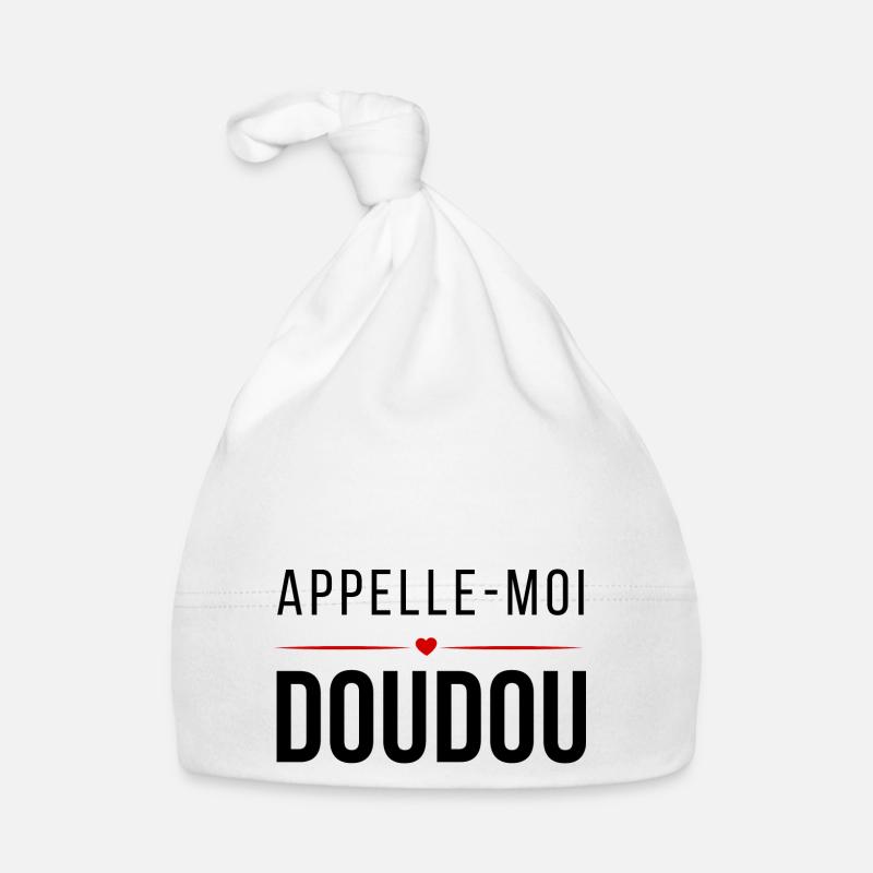 Appelle-moi Doudou Bonnet bio Bébé