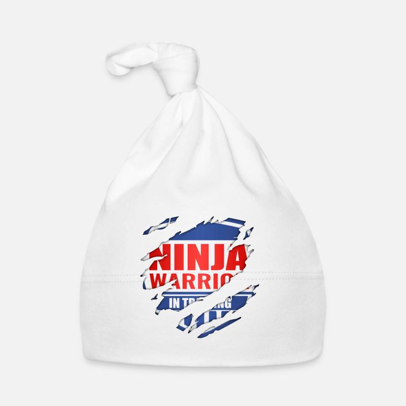 Ninja Warrior In Training Baby Bio-Mütze