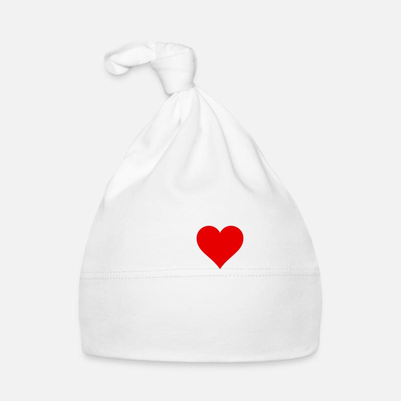 J'adore les trains - Bonnet bio Bébé - blanc