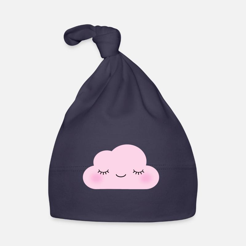 Nuage rose Bonnet bio Bébé