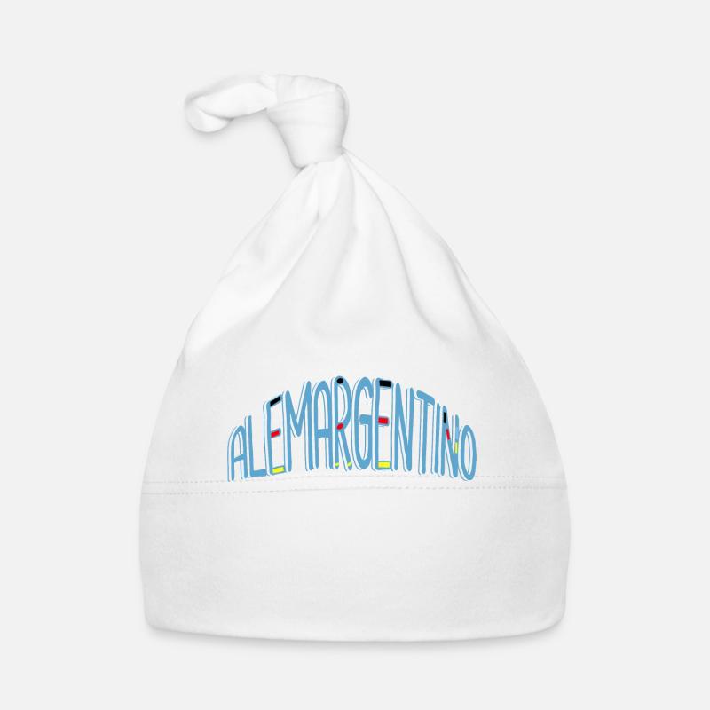 Argentinien-Deutsche deutsch-argentinisch Geschenk Baby Bio-Mütze