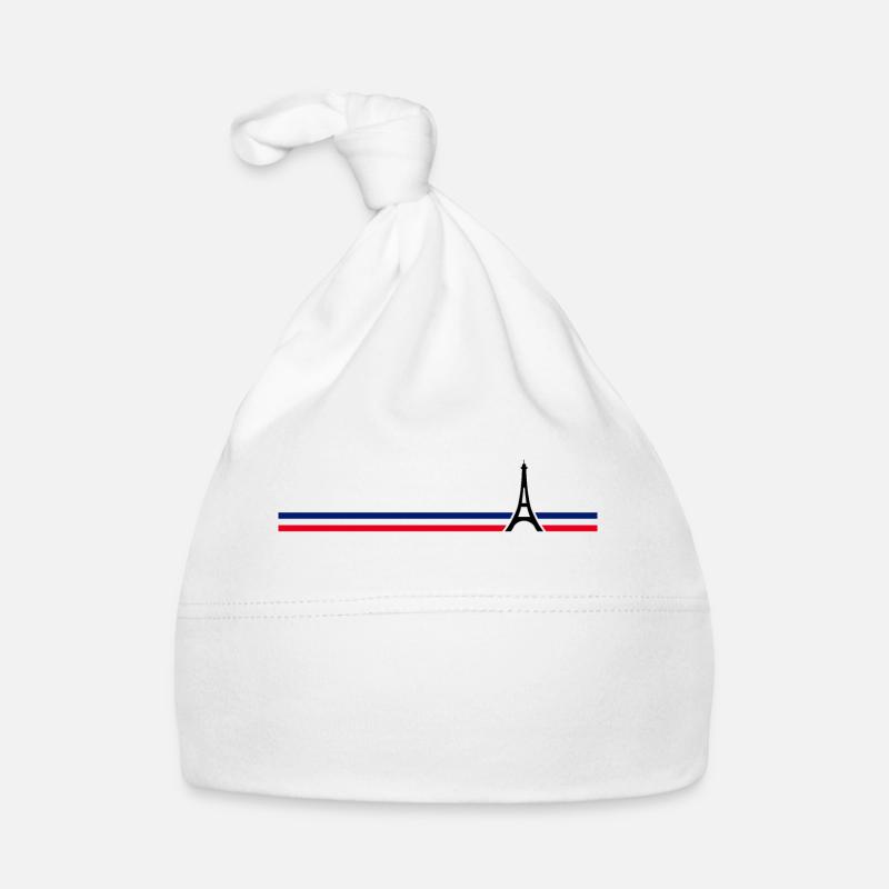 Paris - Eiffel Tower Organic Baby Cap