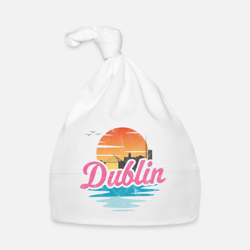 Dublin Stadt Baby Bio-Mütze