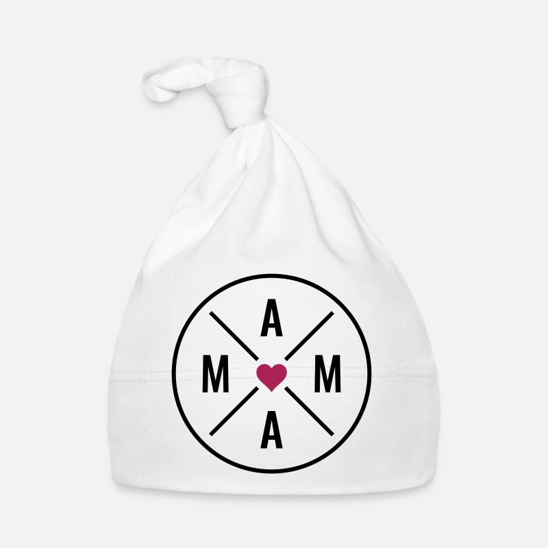 Mutter Herz Muttertag Weihnachten Geburtstag Mama Baby Bio-Mütze