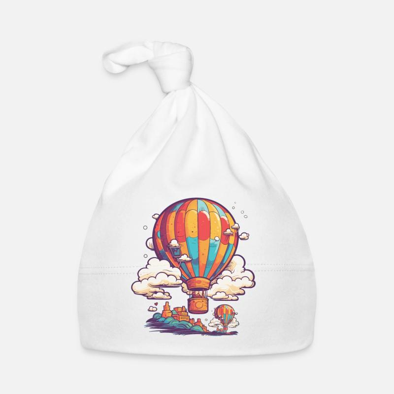 Ballonfahrer Baby Bio-Mütze