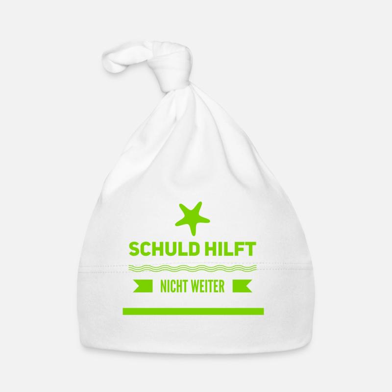 Schuld hilft nicht weiter Baby Bio-Mütze