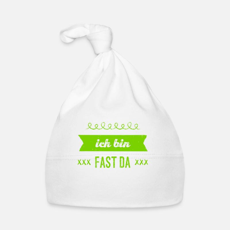 nur noch ein kleines Stück Baby Bio-Mütze