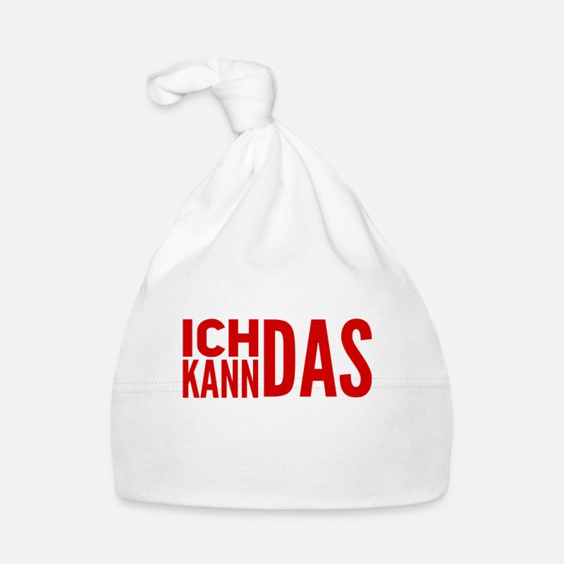 ich bin ein Könner Baby Bio-Mütze