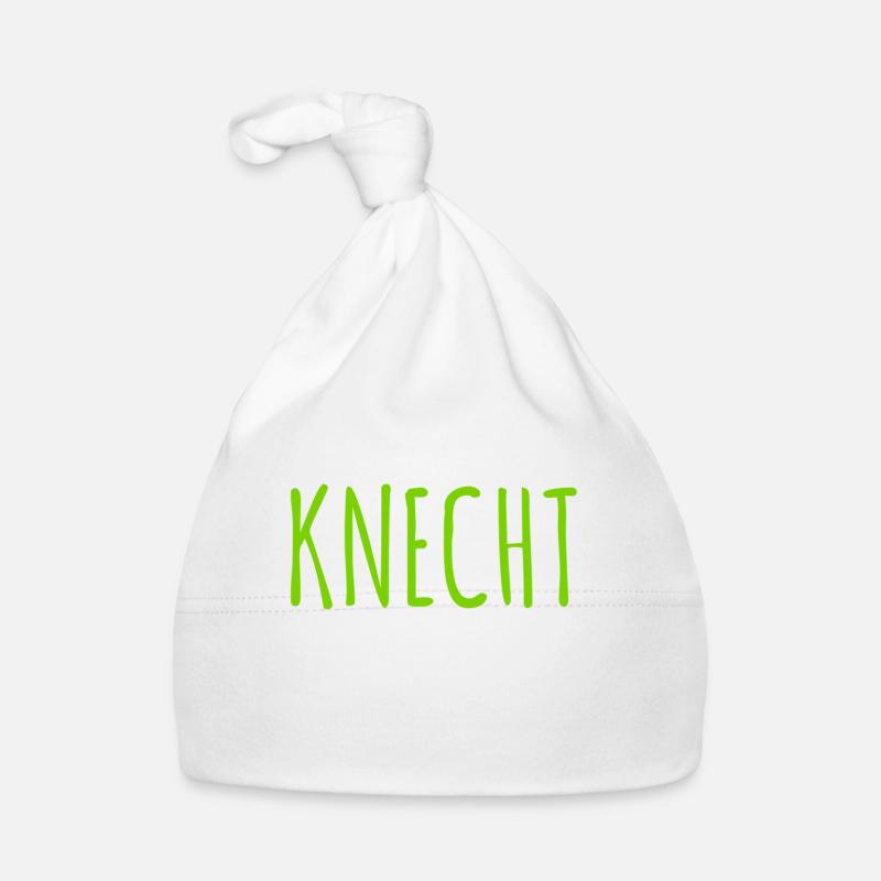 ich bin ein Knecht Baby Bio-Mütze
