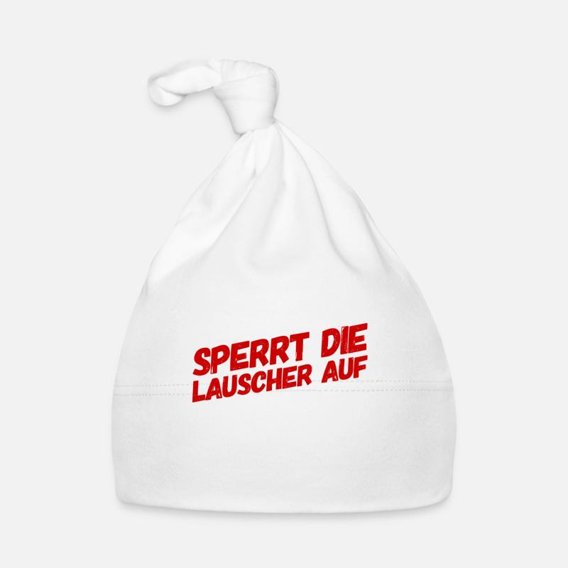 sperrt die Lauscher auf Baby Bio-Mütze