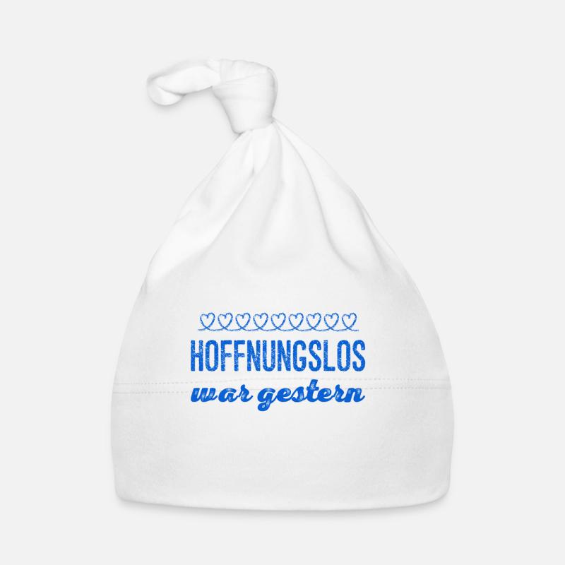 ich bin voller Hoffnung Baby Bio-Mütze