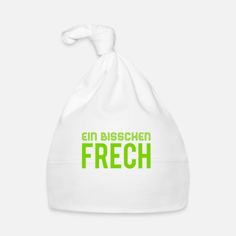 ich bin ein bisschen frech Baby Bio-Mütze