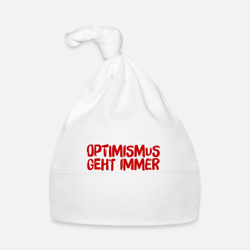 ich liebe Optimismus Baby Bio-Mütze
